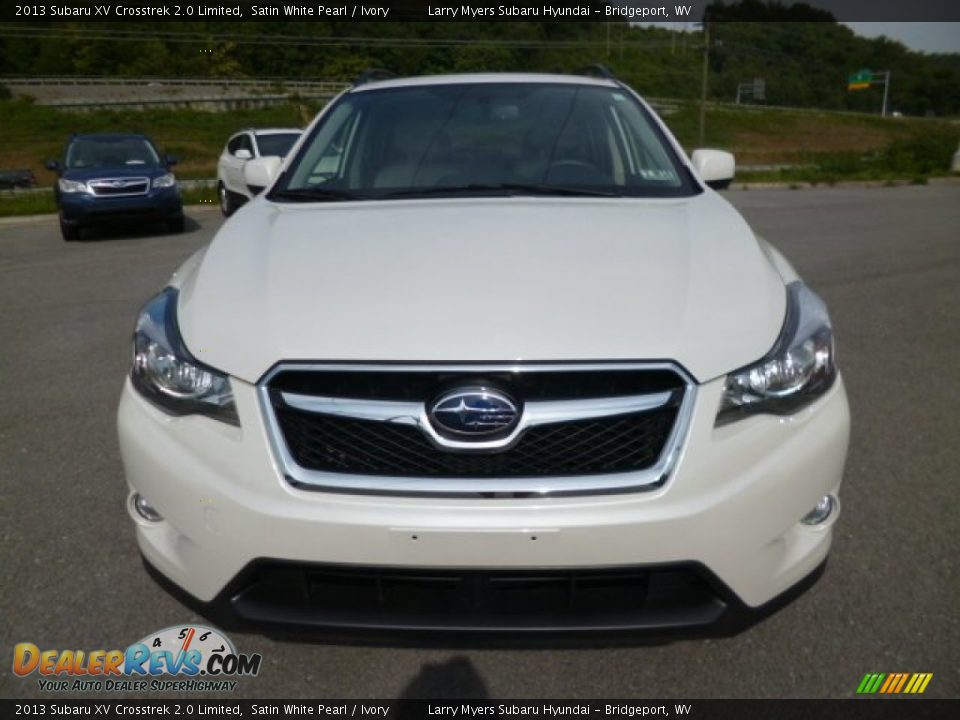 2013 Subaru XV Crosstrek 2.0 Limited Satin White Pearl / Ivory Photo #2