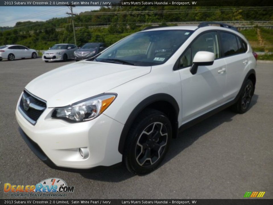 2013 Subaru XV Crosstrek 2.0 Limited Satin White Pearl / Ivory Photo #3
