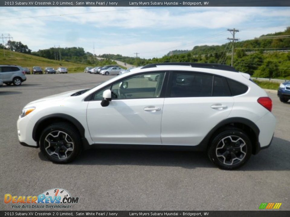 2013 Subaru XV Crosstrek 2.0 Limited Satin White Pearl / Ivory Photo #4