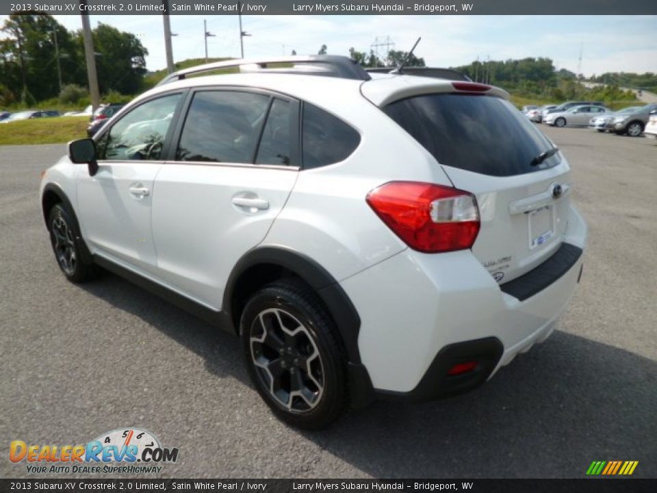 2013 Subaru XV Crosstrek 2.0 Limited Satin White Pearl / Ivory Photo #5
