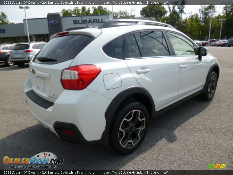 2013 Subaru XV Crosstrek 2.0 Limited Satin White Pearl / Ivory Photo #7