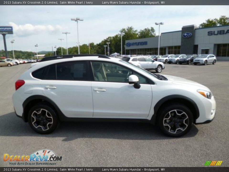 2013 Subaru XV Crosstrek 2.0 Limited Satin White Pearl / Ivory Photo #8
