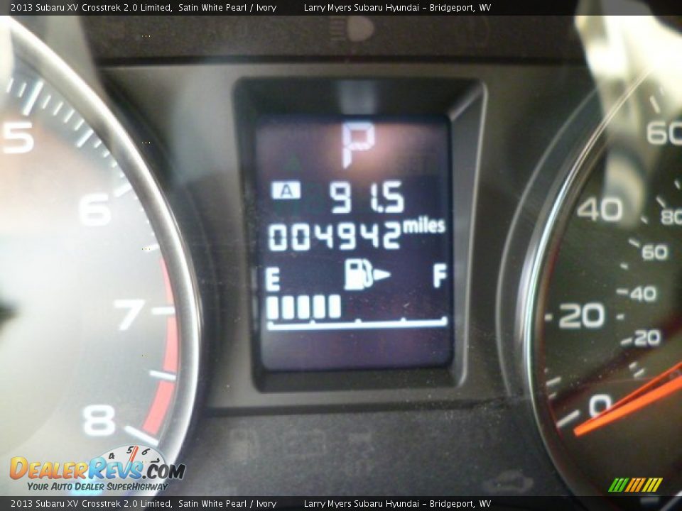 2013 Subaru XV Crosstrek 2.0 Limited Satin White Pearl / Ivory Photo #20