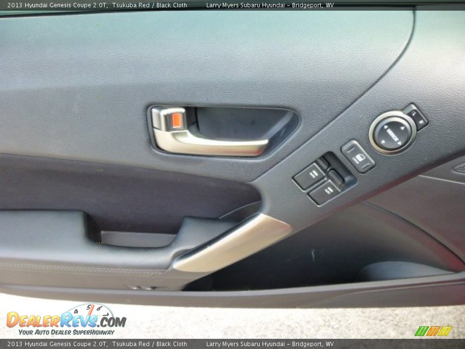 2013 Hyundai Genesis Coupe 2.0T Tsukuba Red / Black Cloth Photo #16