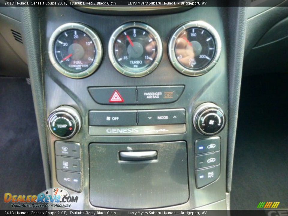 2013 Hyundai Genesis Coupe 2.0T Tsukuba Red / Black Cloth Photo #17