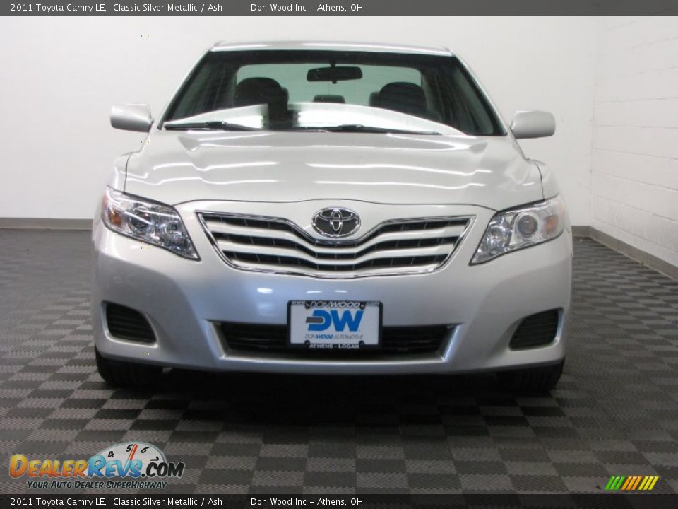 2011 Toyota Camry LE Classic Silver Metallic / Ash Photo #2