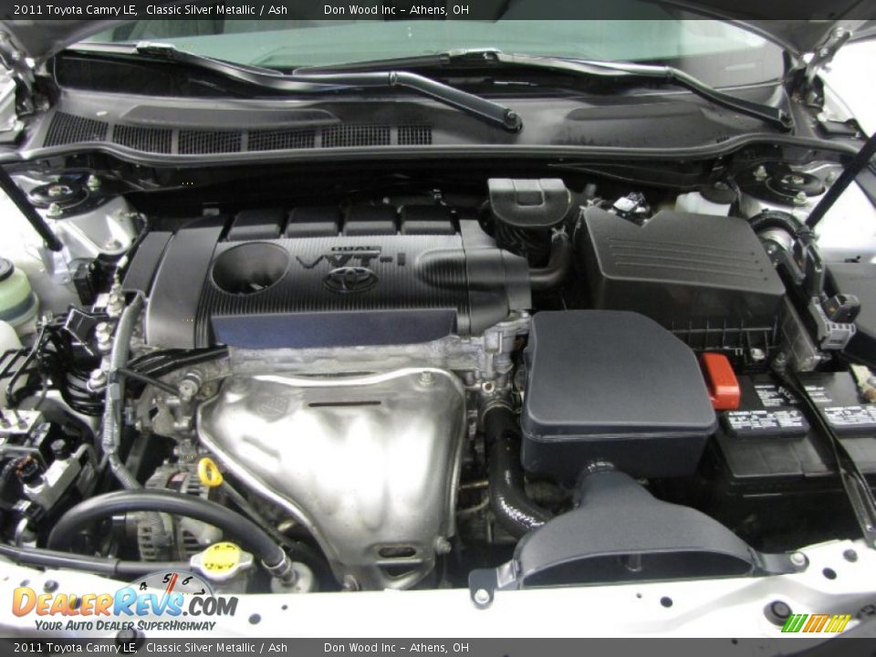 2011 Toyota Camry LE Classic Silver Metallic / Ash Photo #5