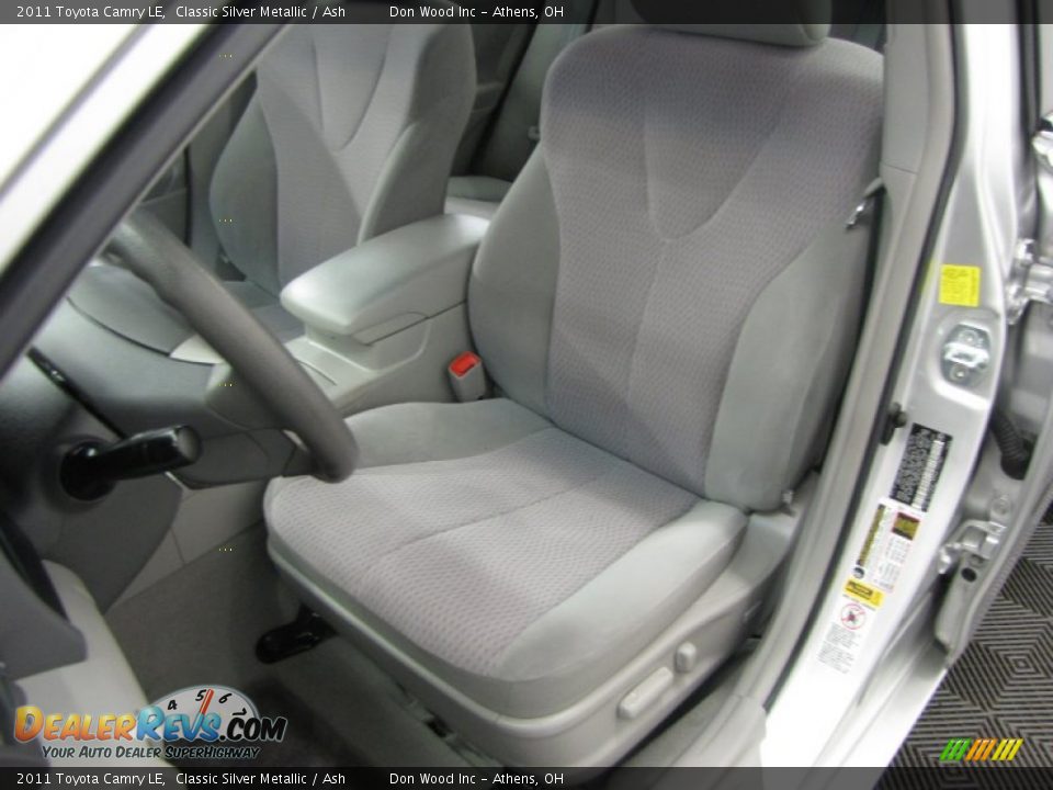 2011 Toyota Camry LE Classic Silver Metallic / Ash Photo #6