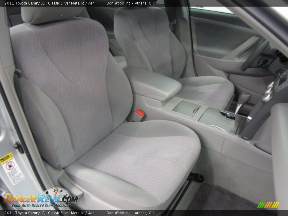 2011 Toyota Camry LE Classic Silver Metallic / Ash Photo #9