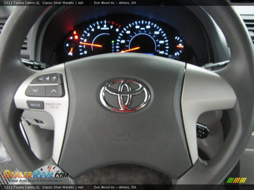 2011 Toyota Camry LE Classic Silver Metallic / Ash Photo #15
