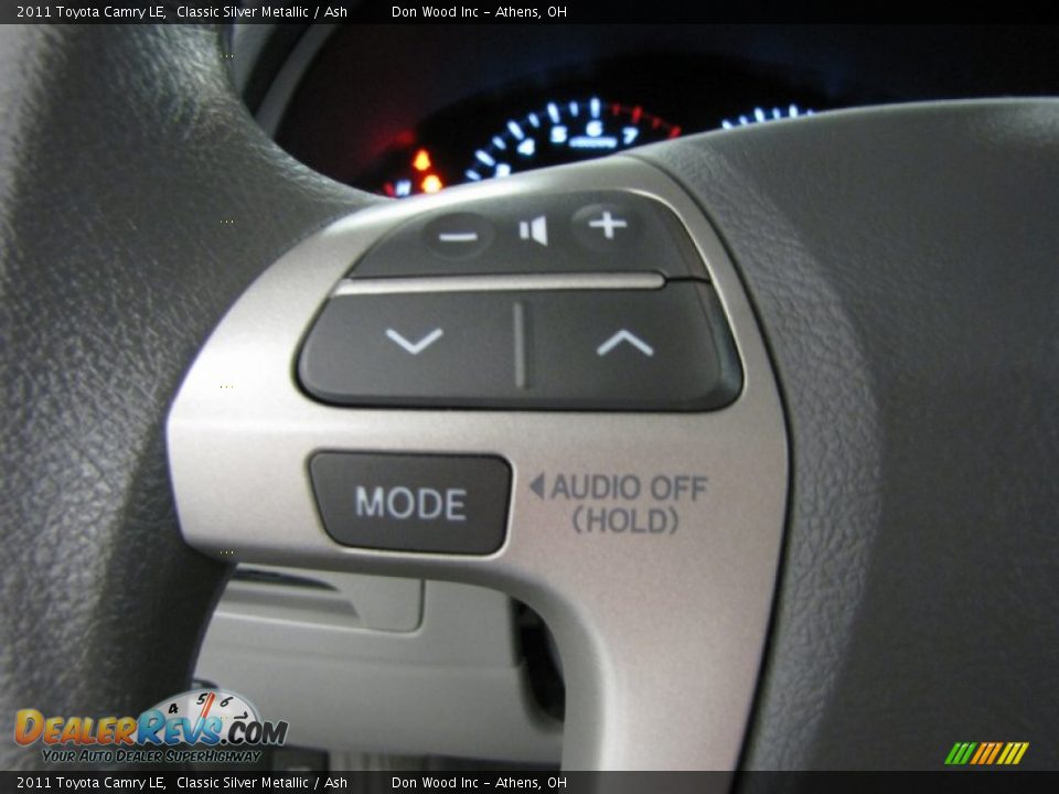 2011 Toyota Camry LE Classic Silver Metallic / Ash Photo #16
