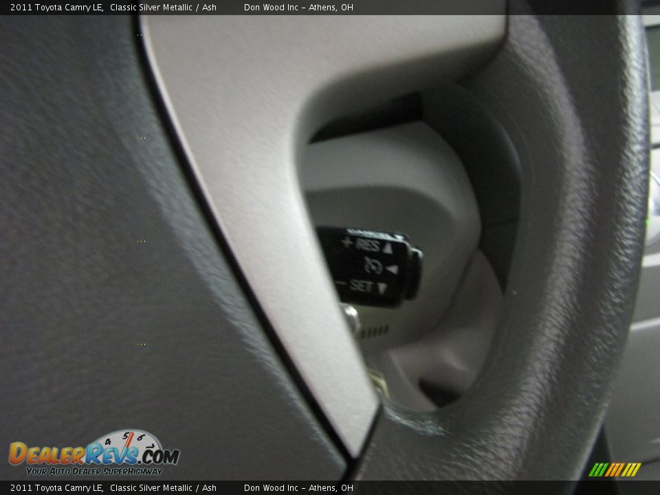 2011 Toyota Camry LE Classic Silver Metallic / Ash Photo #17
