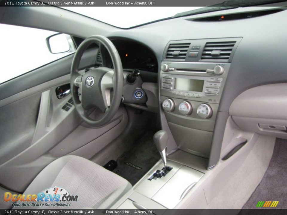 2011 Toyota Camry LE Classic Silver Metallic / Ash Photo #22