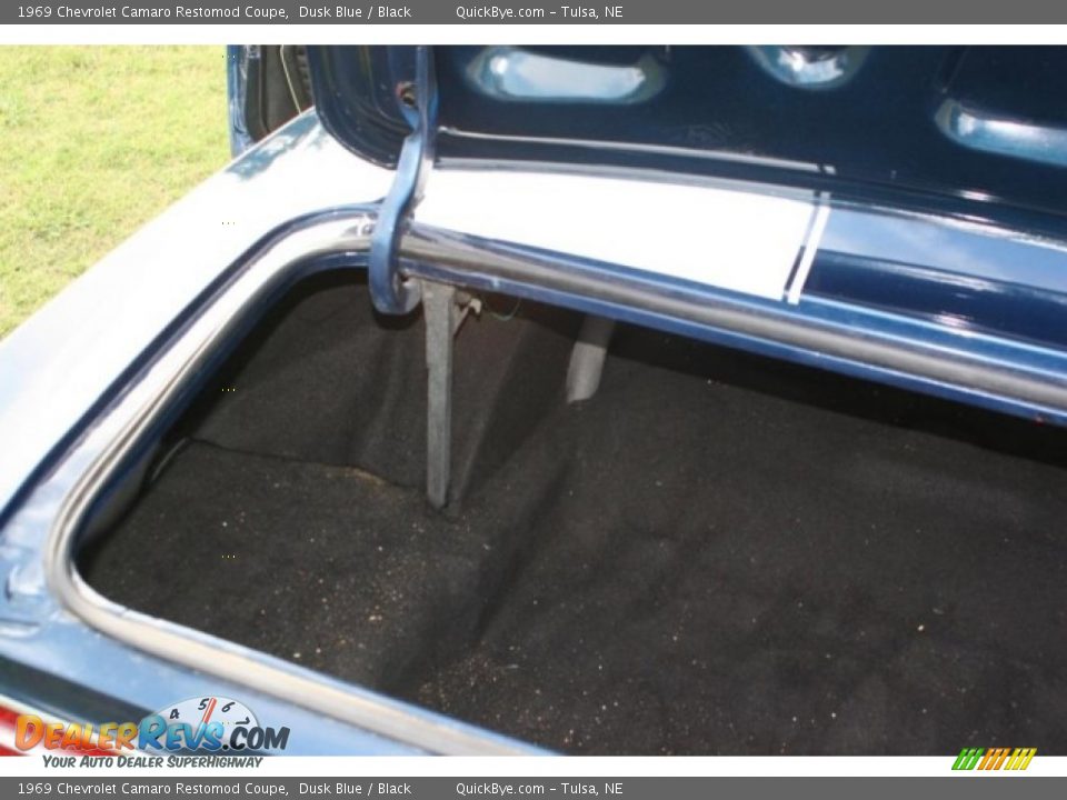 1969 Chevrolet Camaro Restomod Coupe Dusk Blue / Black Photo #17