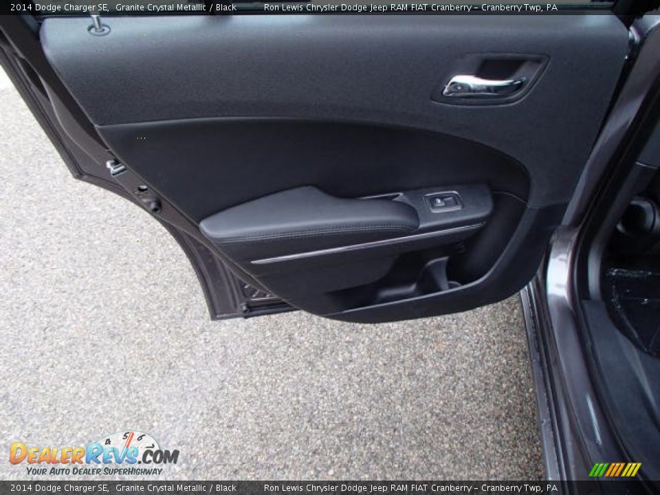 2014 Dodge Charger SE Granite Crystal Metallic / Black Photo #13