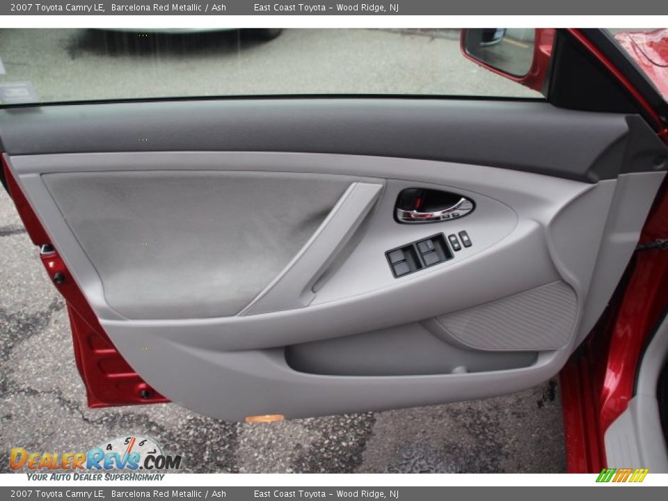 2007 Toyota Camry LE Barcelona Red Metallic / Ash Photo #6