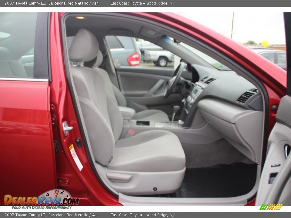 2007 Toyota Camry LE Barcelona Red Metallic / Ash Photo #8