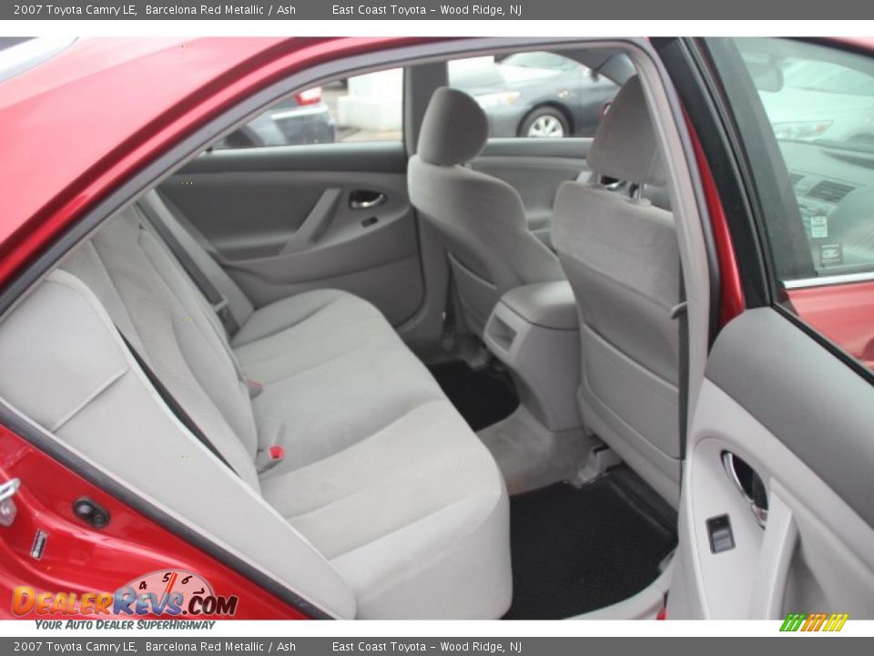 2007 Toyota Camry LE Barcelona Red Metallic / Ash Photo #9