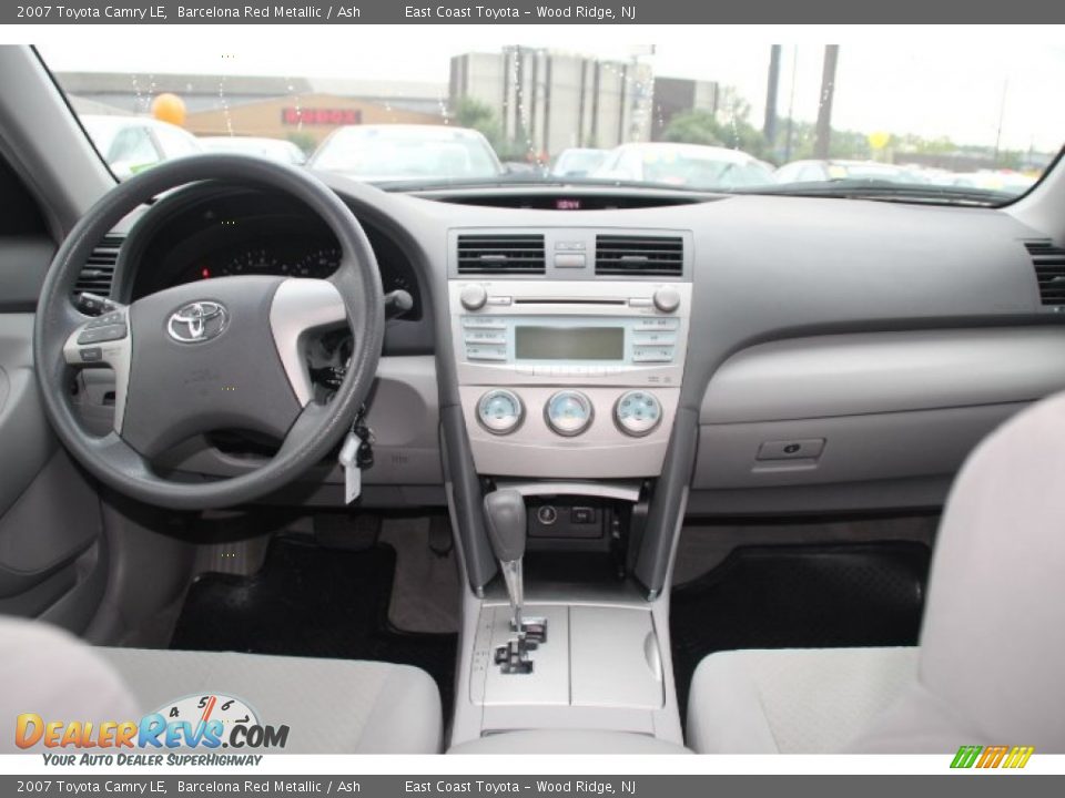 2007 Toyota Camry LE Barcelona Red Metallic / Ash Photo #10