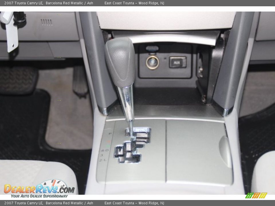 2007 Toyota Camry LE Barcelona Red Metallic / Ash Photo #12