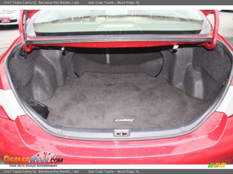 2007 Toyota Camry LE Barcelona Red Metallic / Ash Photo #14