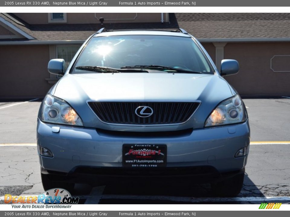 2005 Lexus RX 330 AWD Neptune Blue Mica / Light Gray Photo #2