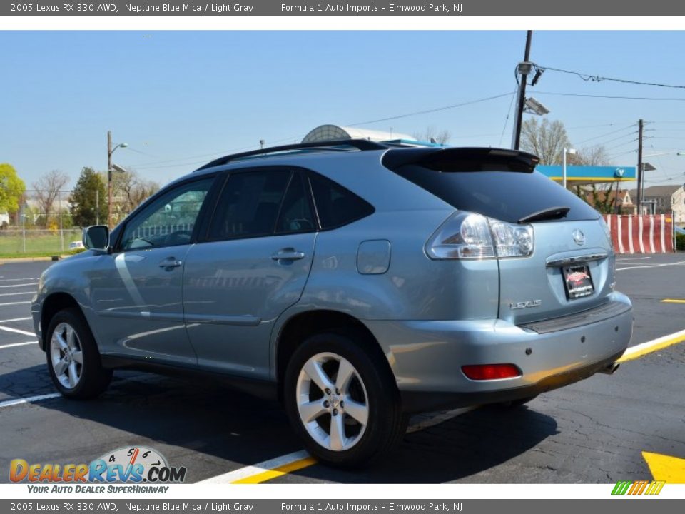 2005 Lexus RX 330 AWD Neptune Blue Mica / Light Gray Photo #5