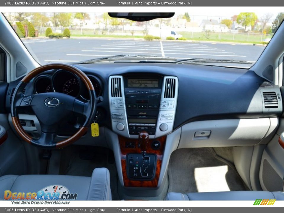 2005 Lexus RX 330 AWD Neptune Blue Mica / Light Gray Photo #9