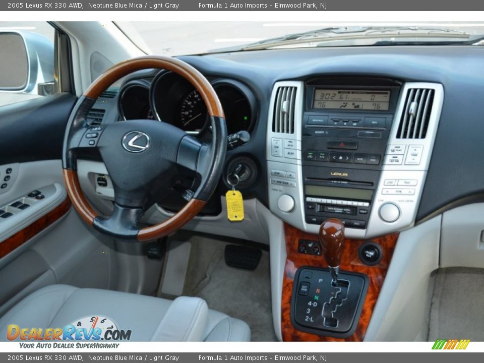 2005 Lexus RX 330 AWD Neptune Blue Mica / Light Gray Photo #10