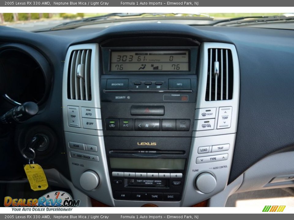 2005 Lexus RX 330 AWD Neptune Blue Mica / Light Gray Photo #15