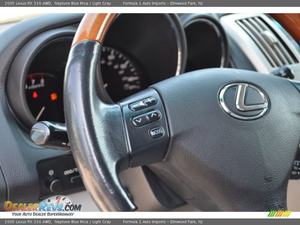 2005 Lexus RX 330 AWD Neptune Blue Mica / Light Gray Photo #18