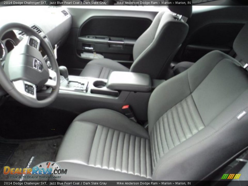 Front Seat of 2014 Dodge Challenger SXT Photo #5