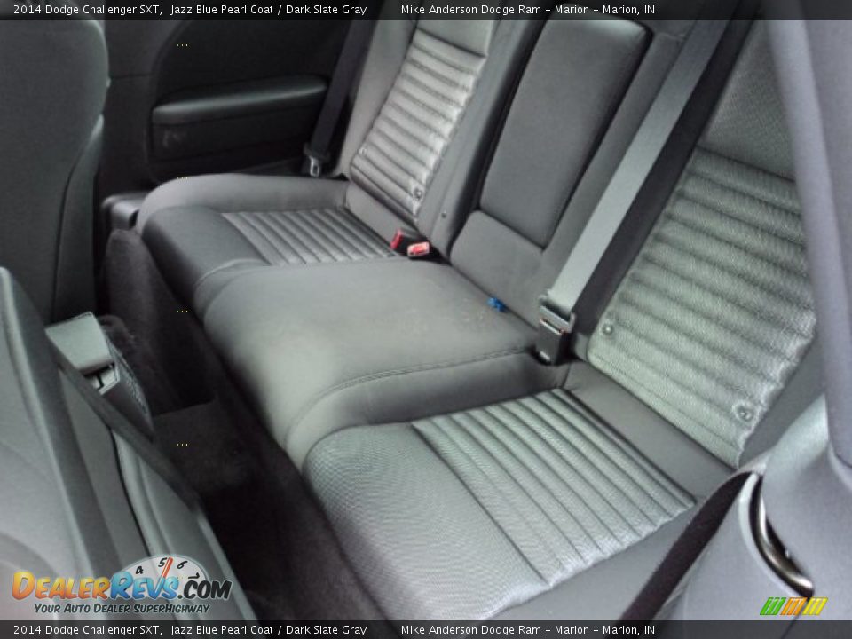 2014 Dodge Challenger SXT Jazz Blue Pearl Coat / Dark Slate Gray Photo #8