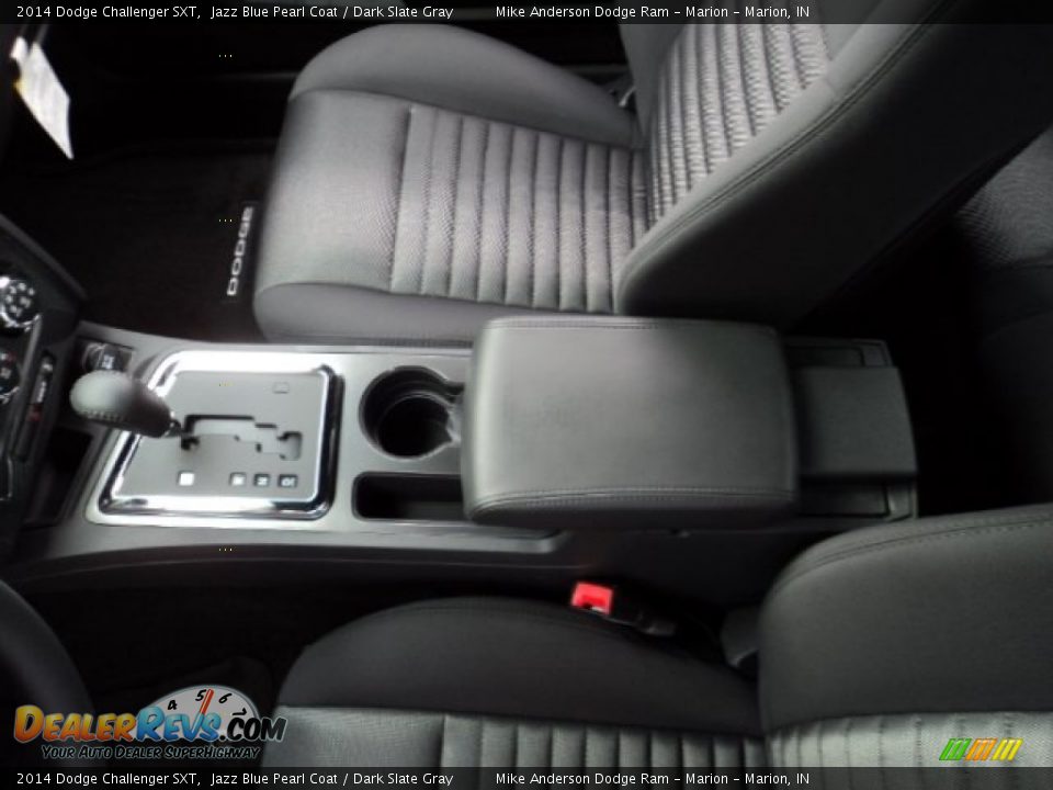 2014 Dodge Challenger SXT Jazz Blue Pearl Coat / Dark Slate Gray Photo #14