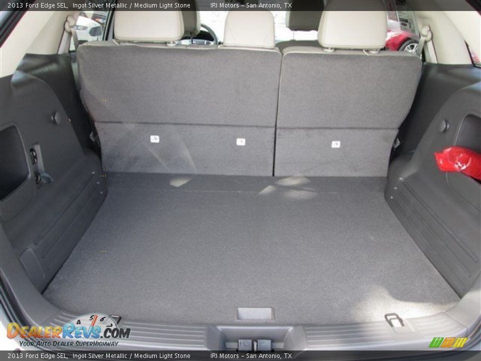 2013 Ford Edge SEL Ingot Silver Metallic / Medium Light Stone Photo #12