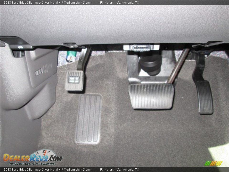 2013 Ford Edge SEL Ingot Silver Metallic / Medium Light Stone Photo #20