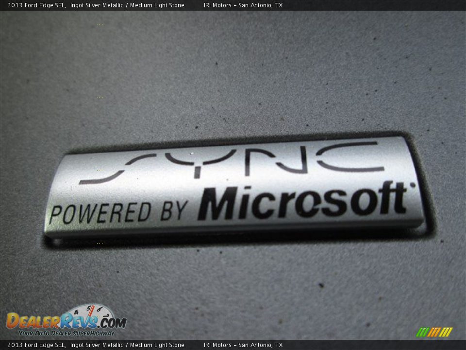 2013 Ford Edge SEL Ingot Silver Metallic / Medium Light Stone Photo #23