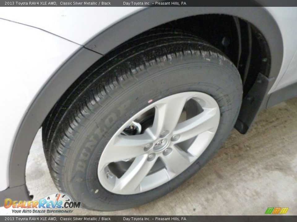 2013 Toyota RAV4 XLE AWD Classic Silver Metallic / Black Photo #10