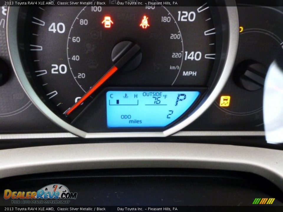 2013 Toyota RAV4 XLE AWD Classic Silver Metallic / Black Photo #20