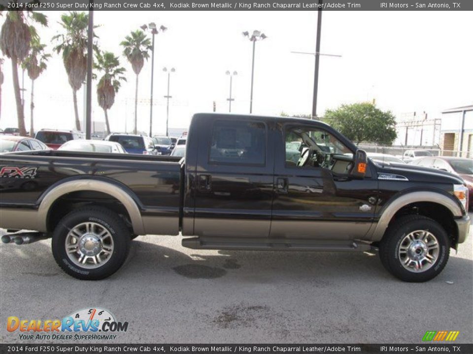 2014 Ford F250 Super Duty King Ranch Crew Cab 4x4 Kodiak Brown Metallic / King Ranch Chaparral Leather/Adobe Trim Photo #7