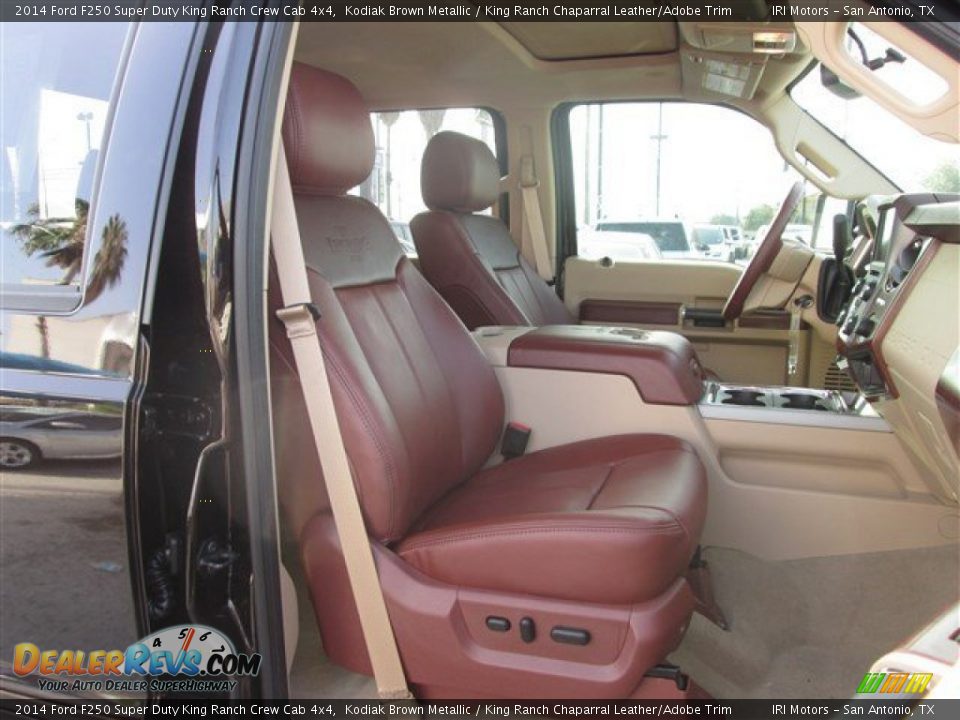 2014 Ford F250 Super Duty King Ranch Crew Cab 4x4 Kodiak Brown Metallic / King Ranch Chaparral Leather/Adobe Trim Photo #12