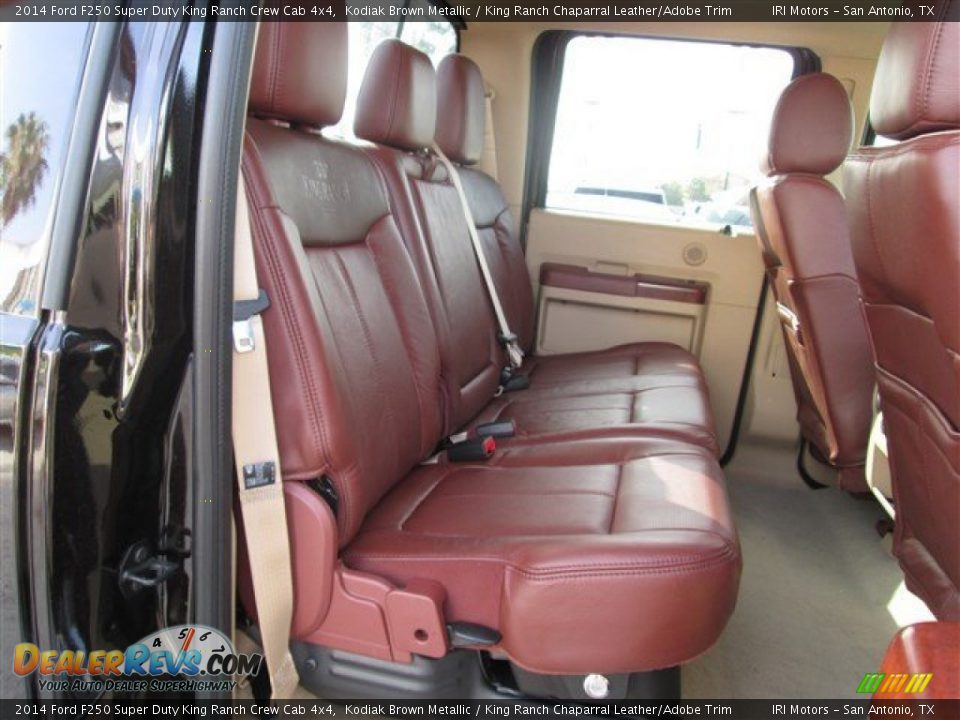 2014 Ford F250 Super Duty King Ranch Crew Cab 4x4 Kodiak Brown Metallic / King Ranch Chaparral Leather/Adobe Trim Photo #14