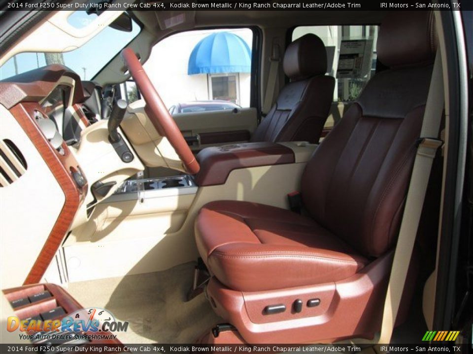 2014 Ford F250 Super Duty King Ranch Crew Cab 4x4 Kodiak Brown Metallic / King Ranch Chaparral Leather/Adobe Trim Photo #23