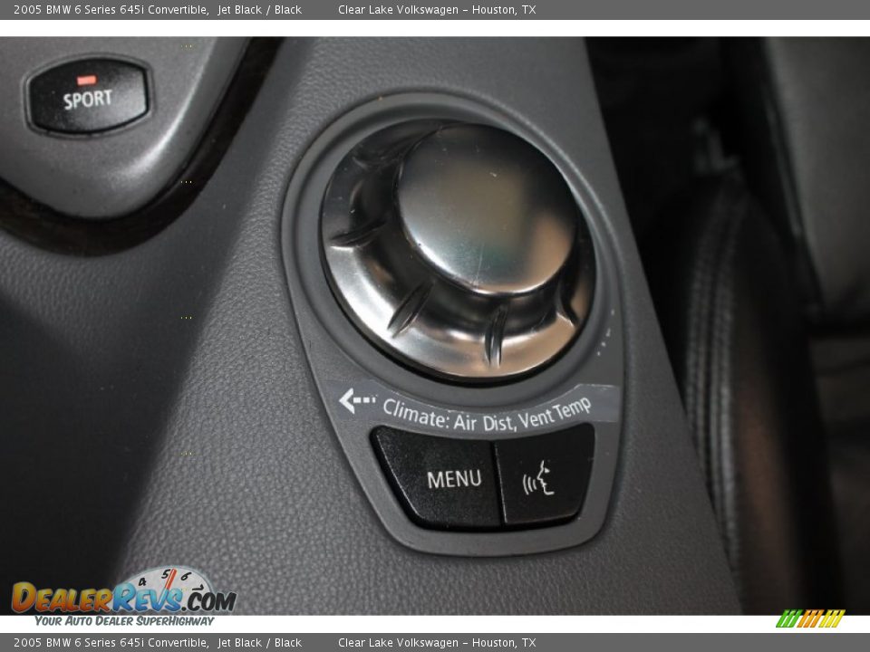 Controls of 2005 BMW 6 Series 645i Convertible Photo #30