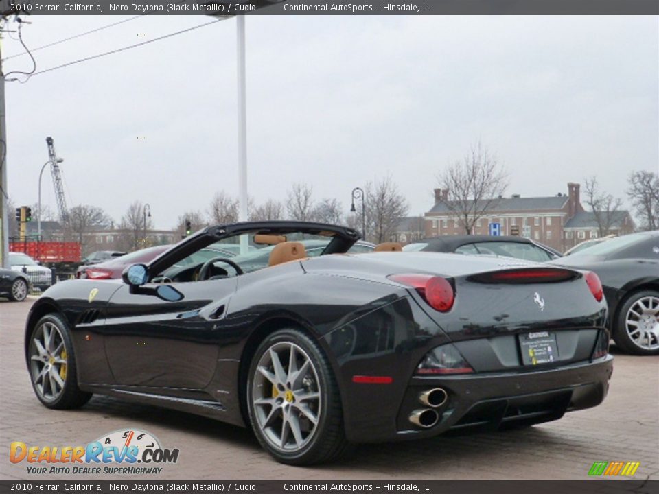 2010 Ferrari California Nero Daytona (Black Metallic) / Cuoio Photo #7