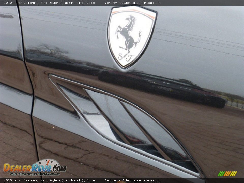 2010 Ferrari California Nero Daytona (Black Metallic) / Cuoio Photo #11