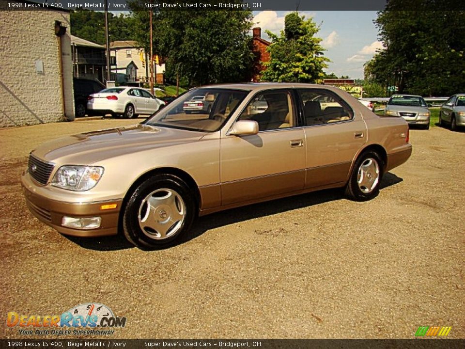 1998 Lexus LS 400 Beige Metallic / Ivory Photo #1