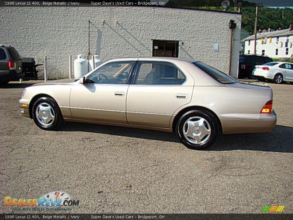 1998 Lexus LS 400 Beige Metallic / Ivory Photo #4