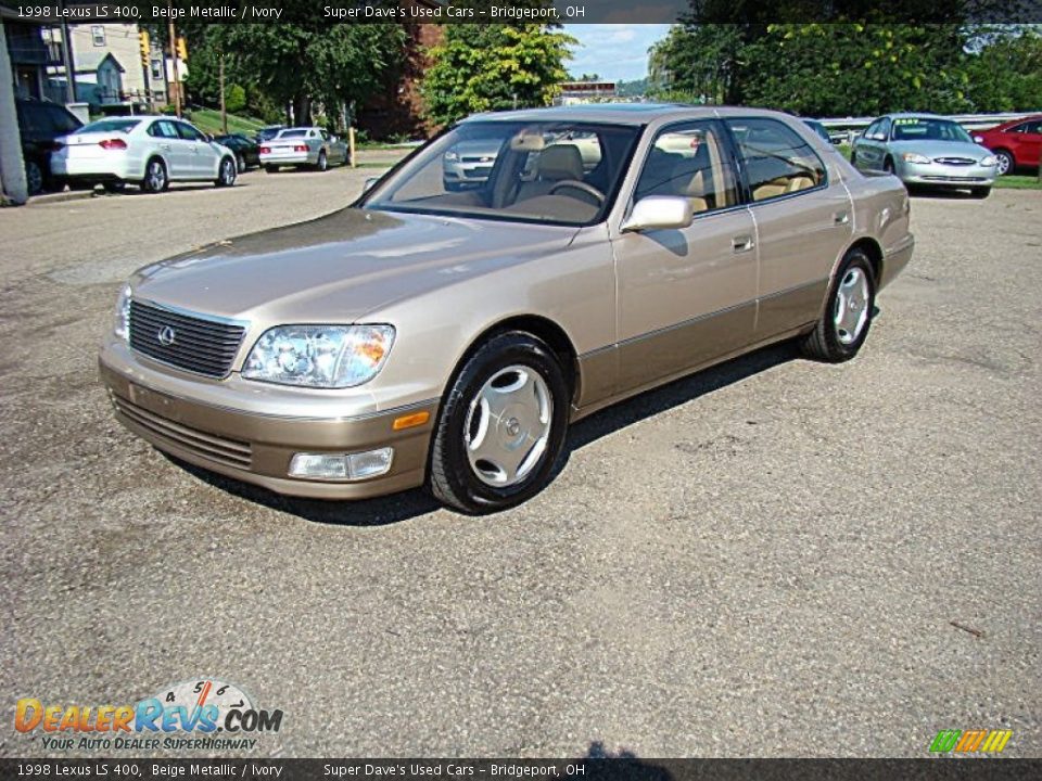 1998 Lexus LS 400 Beige Metallic / Ivory Photo #17