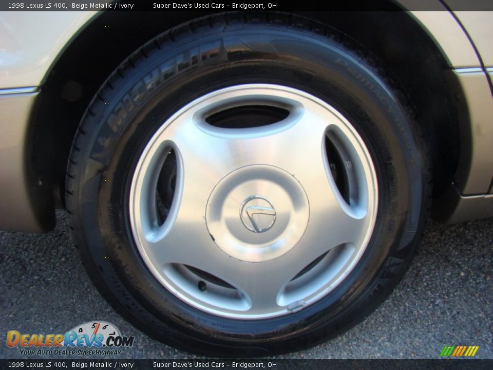 1998 Lexus LS 400 Beige Metallic / Ivory Photo #20
